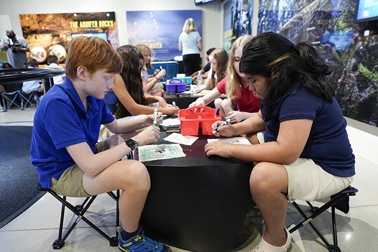 EAA Education Outreach Center Aquifer Artists Station