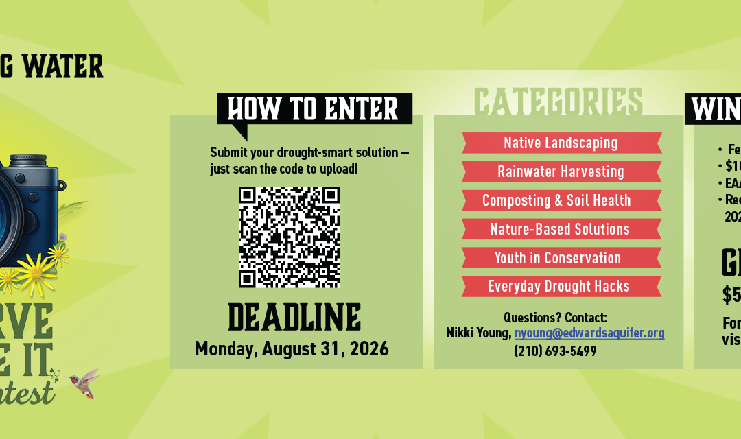Rooted in Saving Water: Conserve and Share Photo Contest