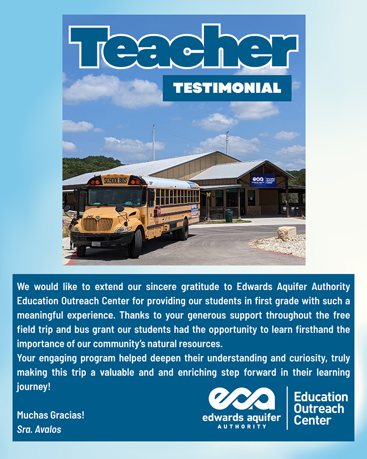 Teacher's testimonial
